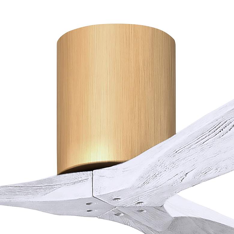 Image 5 60" Irene-3H Light Maple and Matte White Ceiling Fan more views