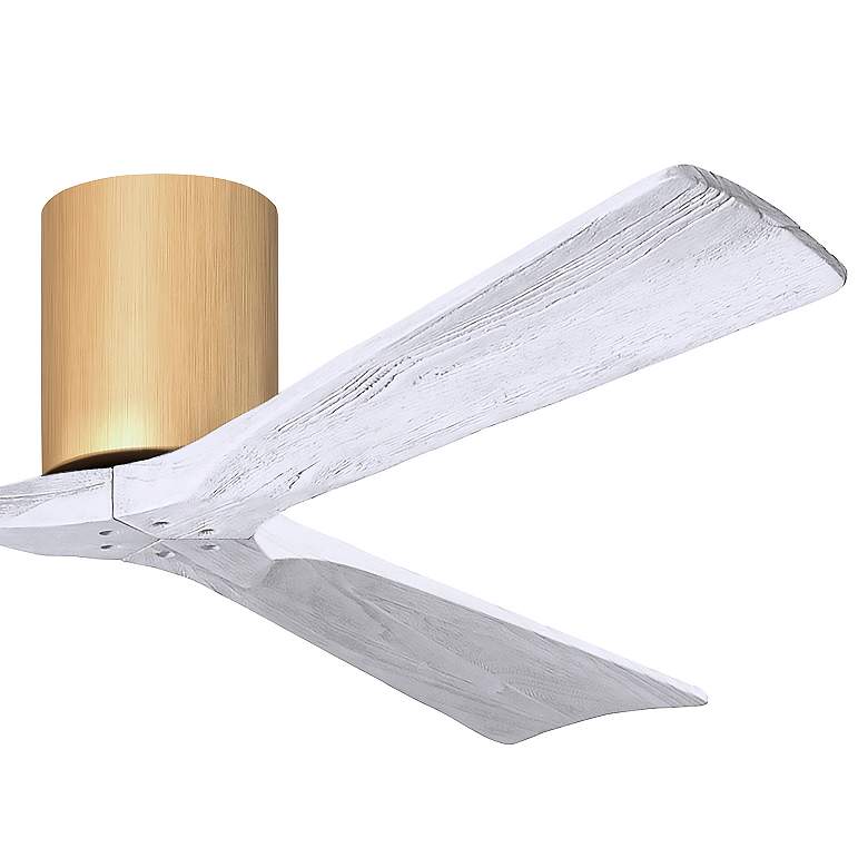 Image 6 60" Irene-3H Light Maple and Matte White Ceiling Fan more views