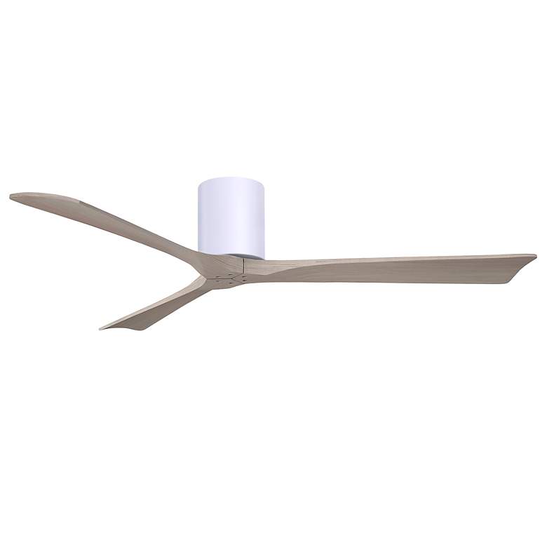 Image 2 60" Irene-3H Matte White and Gray Ash Ceiling Fan more views