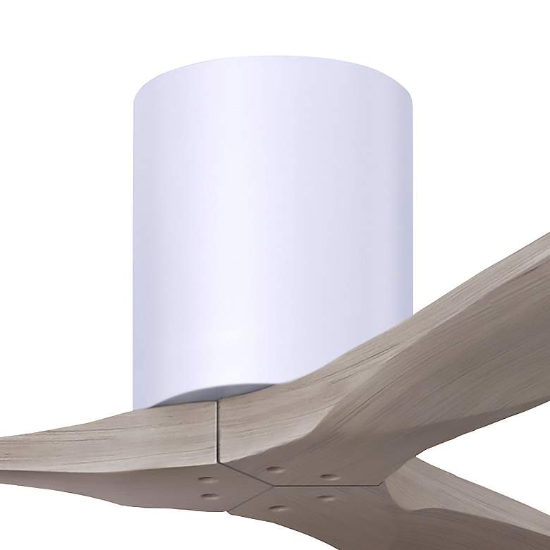 Image 5 60" Irene-3H Matte White and Gray Ash Ceiling Fan more views