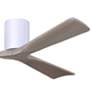 6_60" Irene-3H Matte White and Gray Ash Ceiling Fan more views