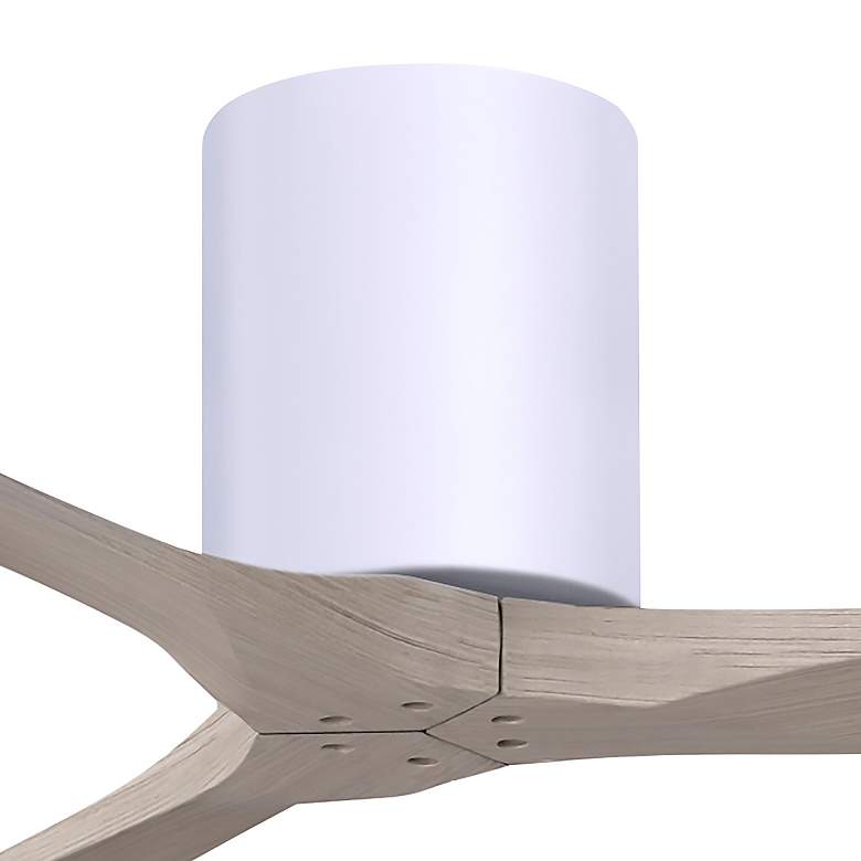 Image 7 60" Irene-3H Matte White and Gray Ash Ceiling Fan more views