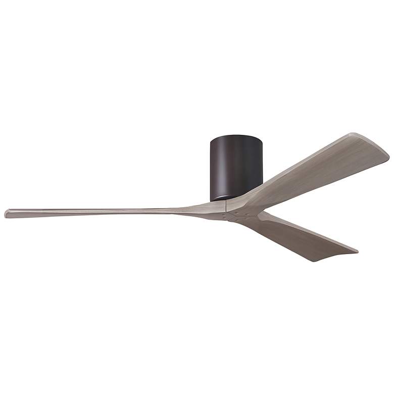 Image 1 60" Irene-3H Textured Bronze and Gray Ash Ceiling Fan