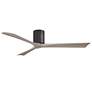 2_60" Irene-3H Textured Bronze and Gray Ash Ceiling Fan more views
