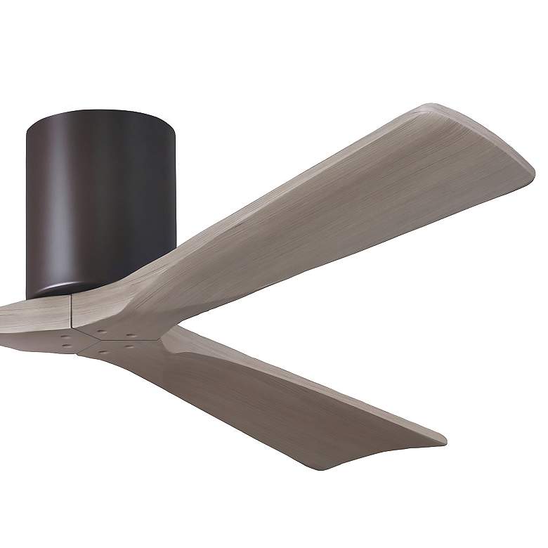 Image 6 60" Irene-3H Textured Bronze and Gray Ash Ceiling Fan more views