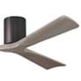 6_60" Irene-3H Textured Bronze and Gray Ash Ceiling Fan more views