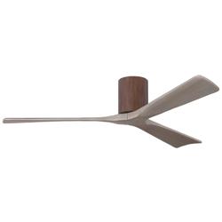 60&quot; Irene-3H Walnut and Gray Ash Ceiling Fan