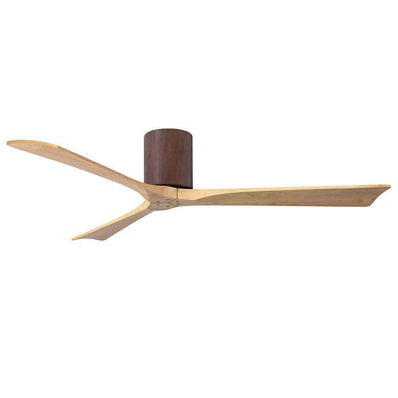 Image 2 60" Irene-3H Walnut and Light Maple Tone Ceiling Fan more views