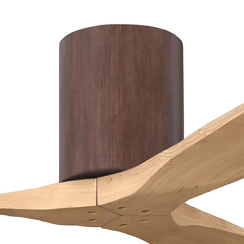 Image 5 60" Irene-3H Walnut and Light Maple Tone Ceiling Fan more views
