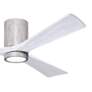 3_60" Irene-3HLK Barnwood and Matte White LED Ceiling Fan with Remote more views