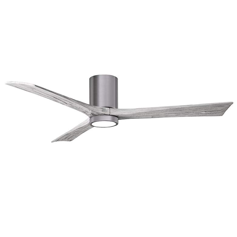 Image 2 60" Irene-3HLK Brushed Pewter and Barnwood Tone Ceiling Fan more views