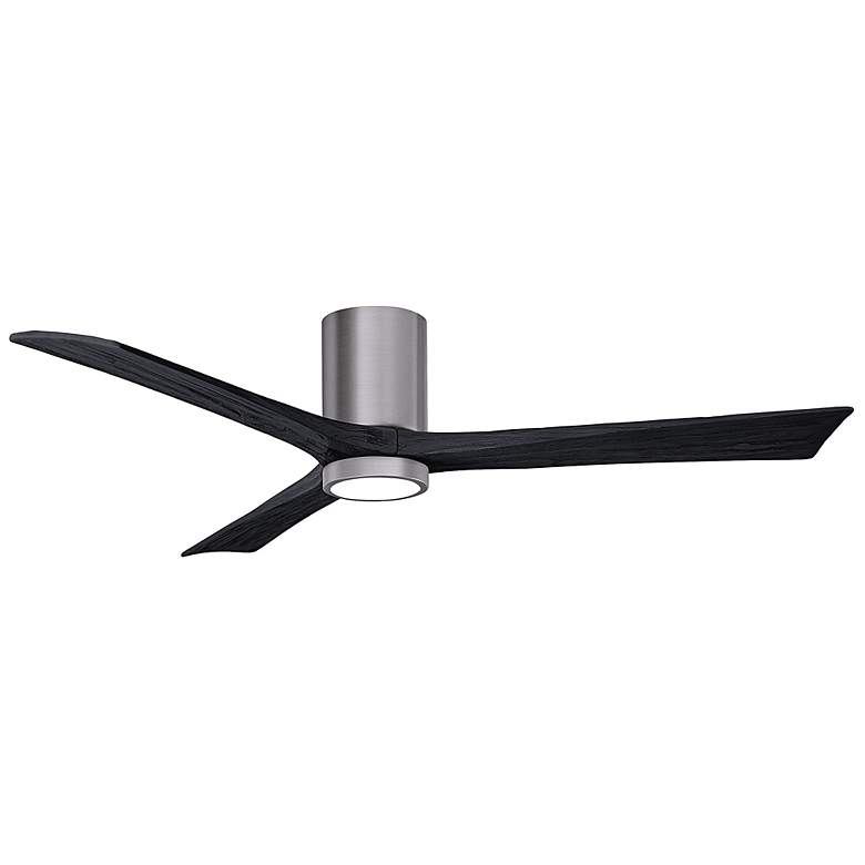 Image 4 60" Irene-3HLK Brushed Pewter and Matte Black Ceiling Fan more views