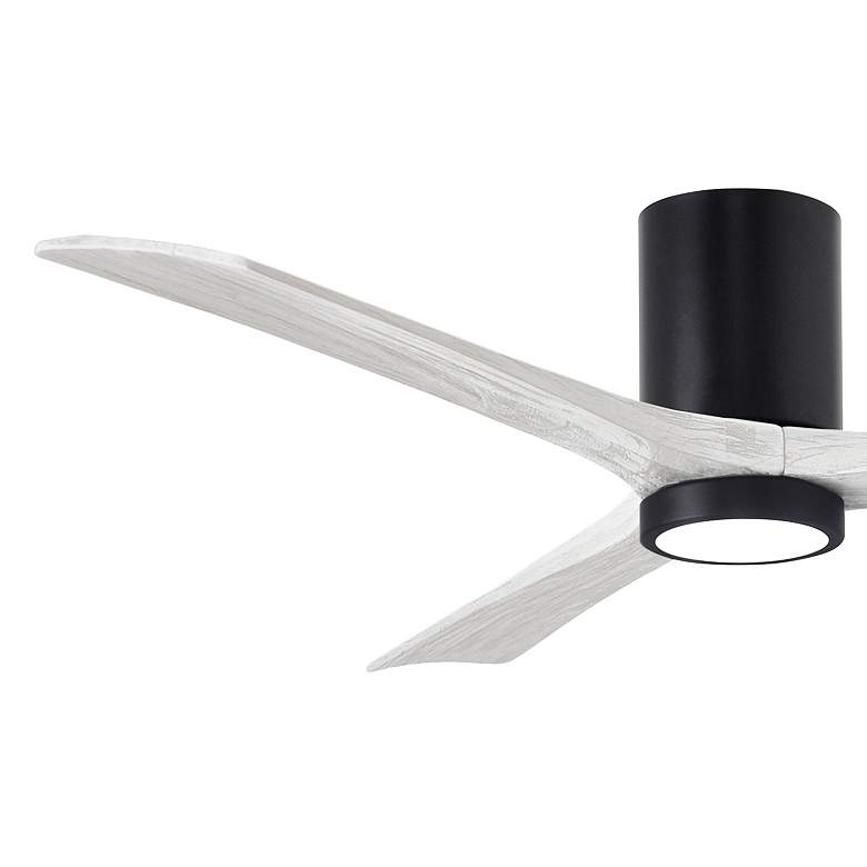 Image 3 60" Irene-3HLK Matte Black and Matte White LED Ceiling Fan with Remote more views