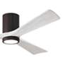 3_60" Irene-3HLK Textured Bronze and White LED Ceiling Fan with Remote more views