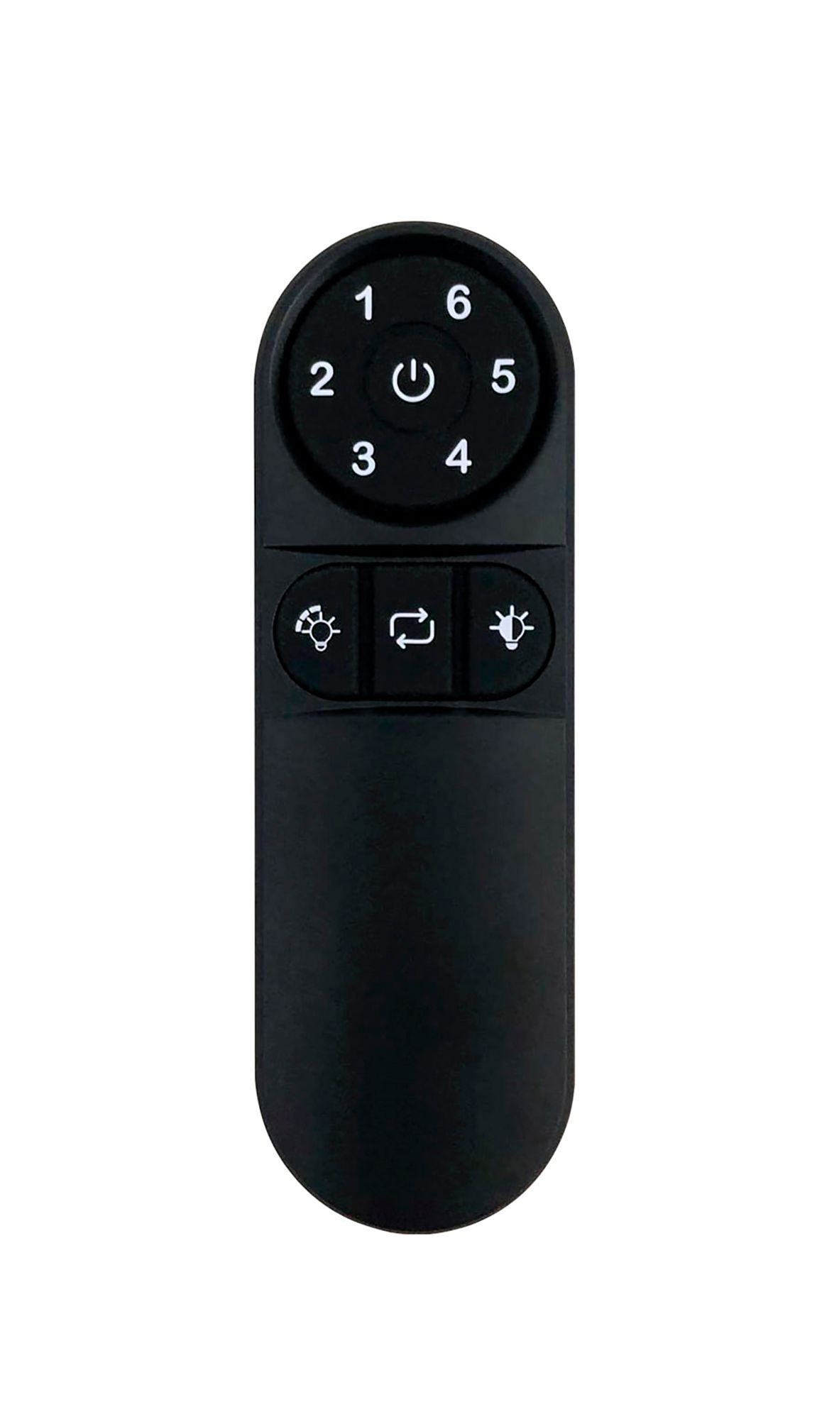 Image 4 60" Irene-3HLK Walnut LED Damp Rated Hugger Ceiling Fan with Remote more views