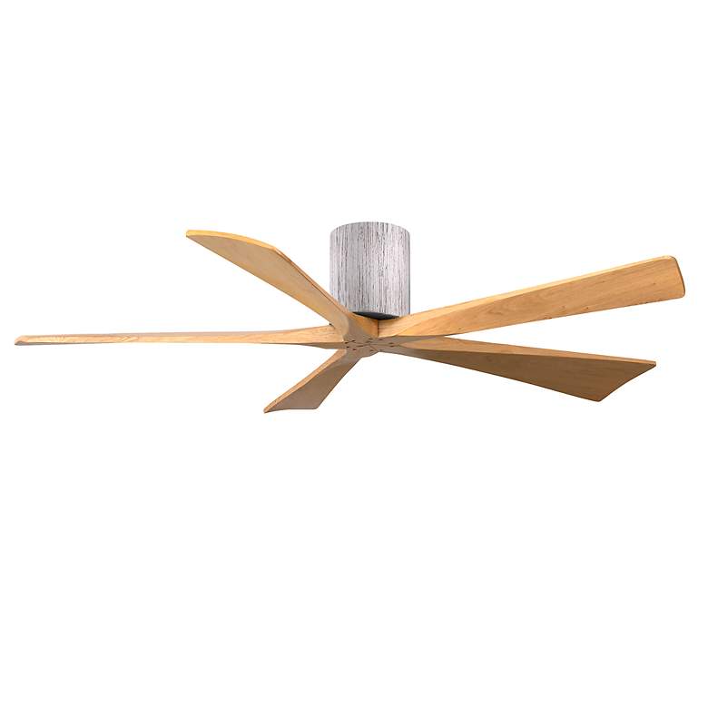 Image 2 60" Irene-5H Barnwood and Light Maple Tone Ceiling Fan more views