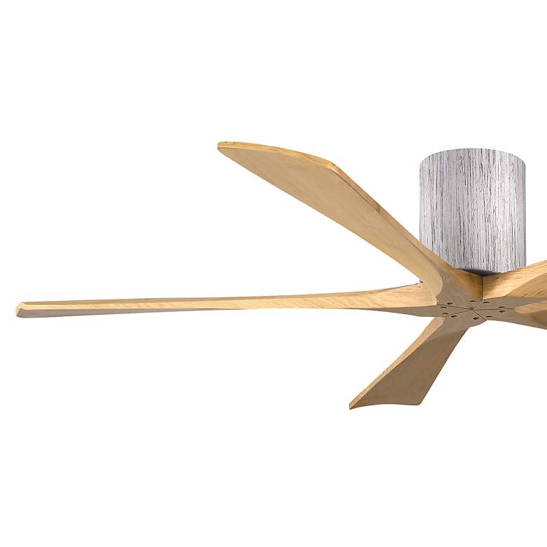Image 6 60" Irene-5H Barnwood and Light Maple Tone Ceiling Fan more views