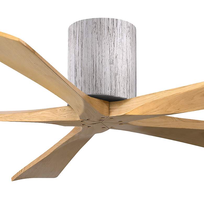 Image 7 60" Irene-5H Barnwood and Light Maple Tone Ceiling Fan more views