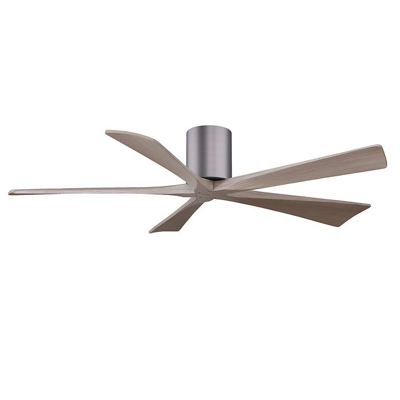 Image 2 60" Irene-5H Brushed Pewter and Gray Ash Ceiling Fan more views