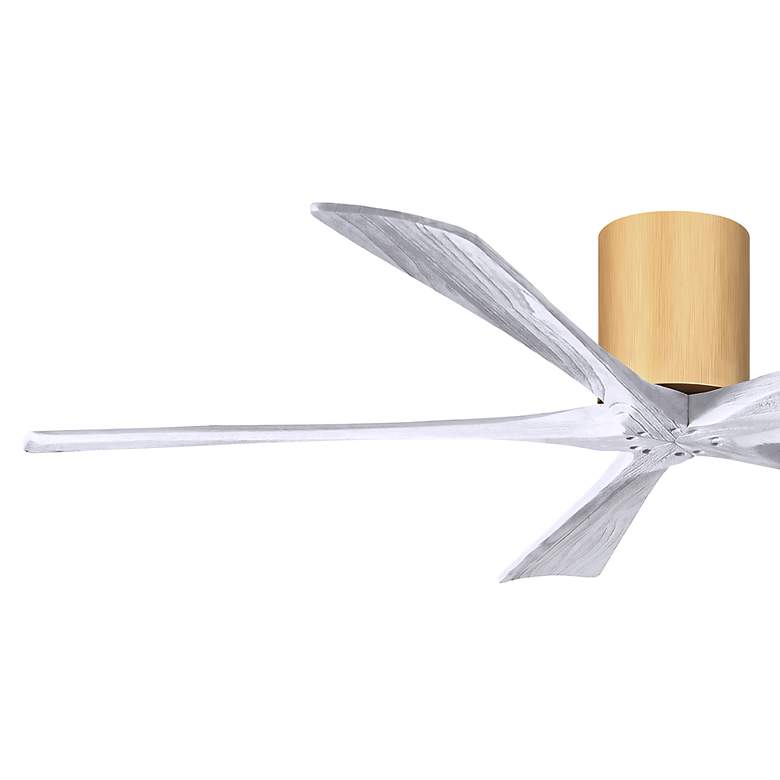 Image 6 60" Irene-5H Light Maple and Matte White Ceiling Fan more views