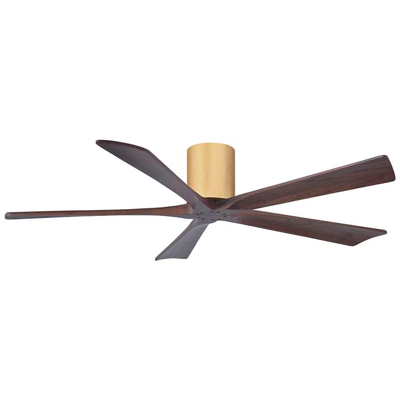 Image 1 60" Irene-5H Light Maple and Walnut Tone Ceiling Fan