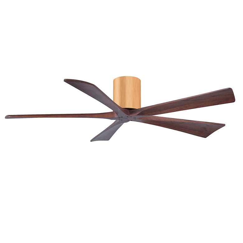 Image 2 60" Irene-5H Light Maple and Walnut Tone Ceiling Fan more views
