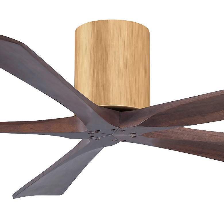 Image 7 60" Irene-5H Light Maple and Walnut Tone Ceiling Fan more views
