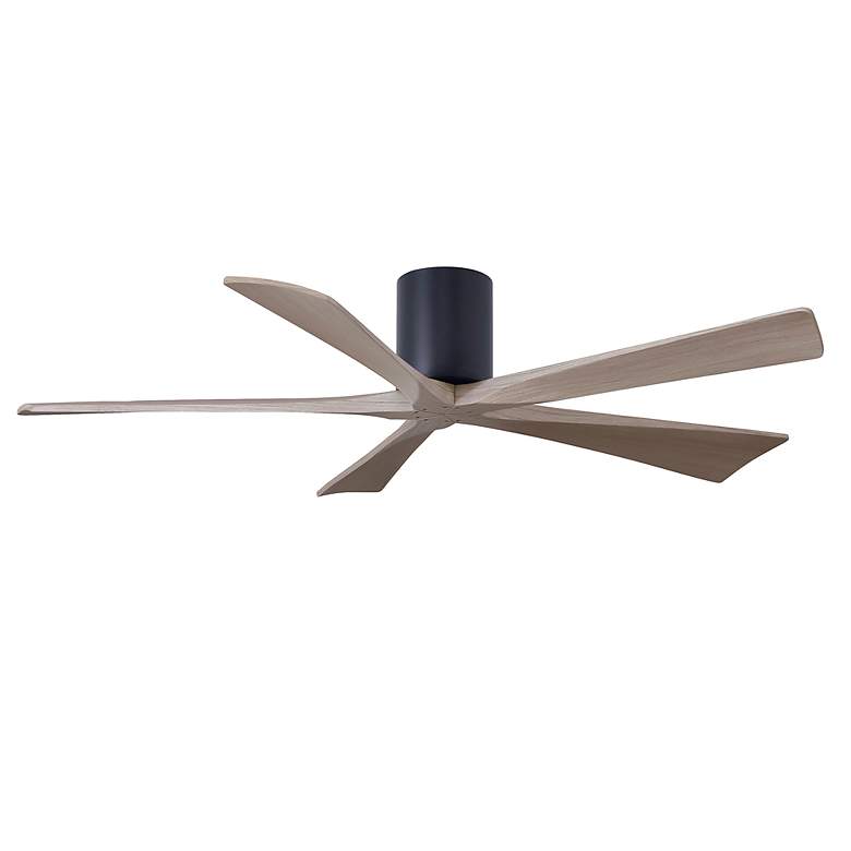 Image 2 60" Irene-5H Matte Black and Gray Ash Ceiling Fan more views