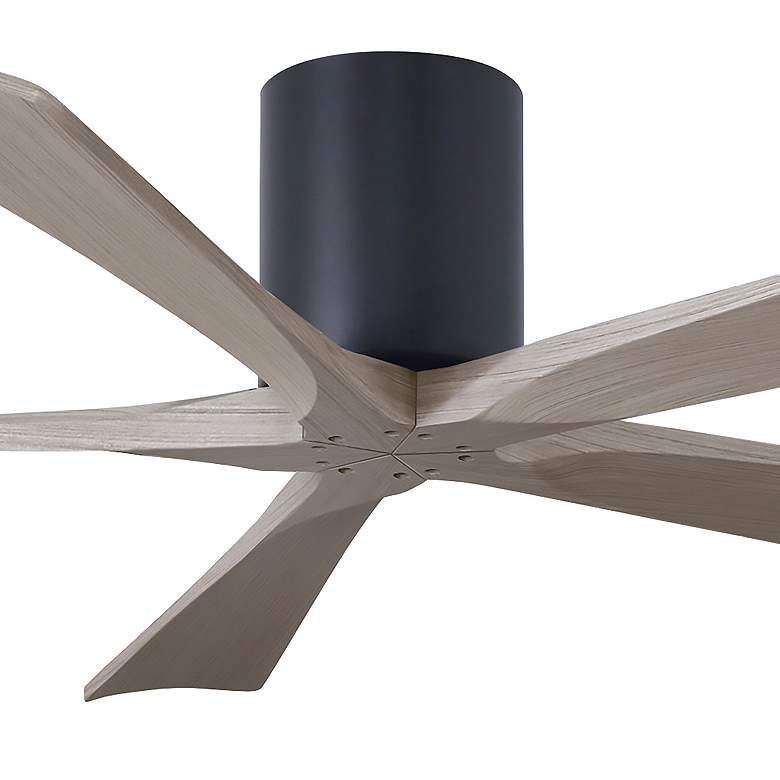 Image 5 60" Irene-5H Matte Black and Gray Ash Ceiling Fan more views