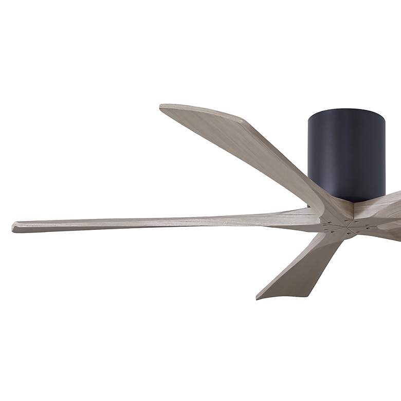 Image 6 60" Irene-5H Matte Black and Gray Ash Ceiling Fan more views