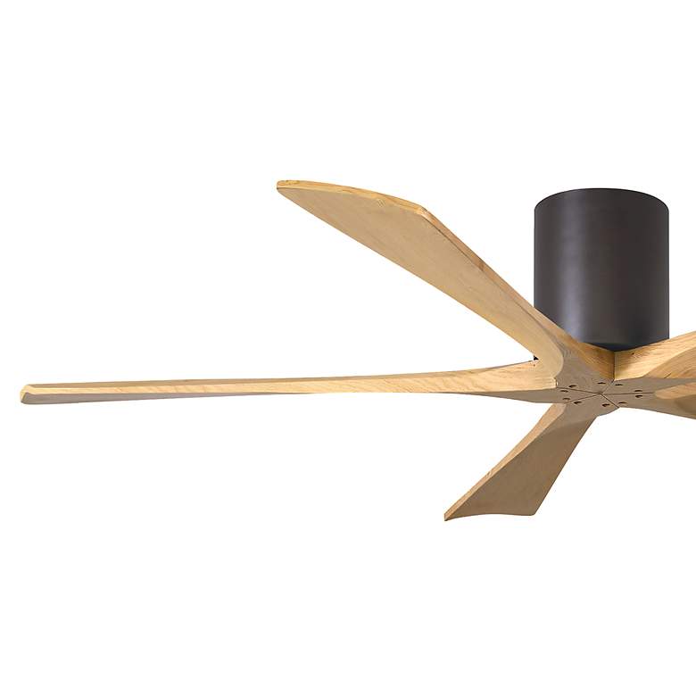 Image 6 60" Irene-5H Textured Bronze and Light Maple Ceiling Fan more views