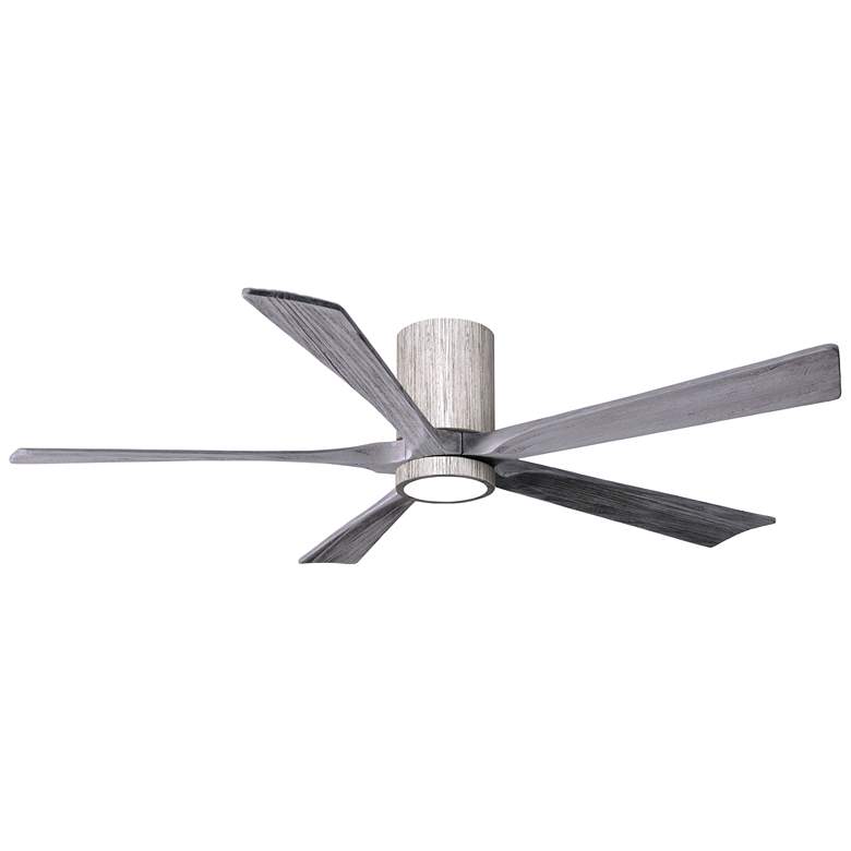 Image 1 60" Irene-5HLK Barnwood LED Hugger Ceiling Fan with Remote