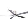 60" Irene-5HLK Barnwood LED Hugger Ceiling Fan with Remote