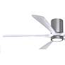6_60" Irene-5HLK Brushed Pewter and Matte White Ceiling Fan more views