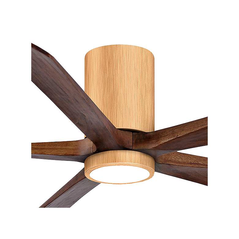 Image 2 60" Irene-5HLK Light Maple and Walnut Tone Ceiling Fan more views