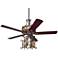 60" John Timberland® Seville Iron Ceiling Fan W/ Remote