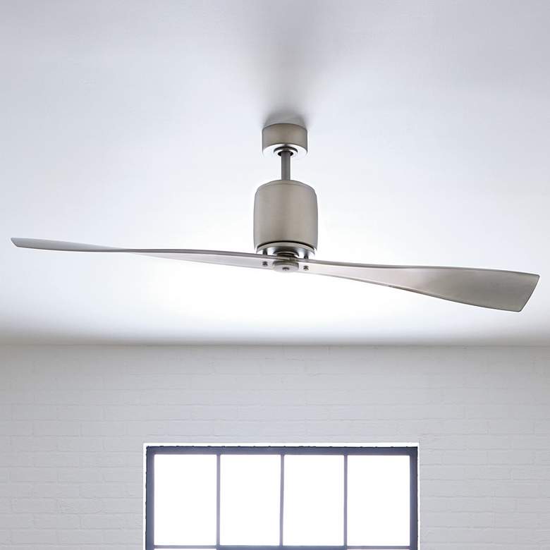 Image 2 60" Kichler Ferron Brushed Nickel Indoor Ceiling Fan with Remote