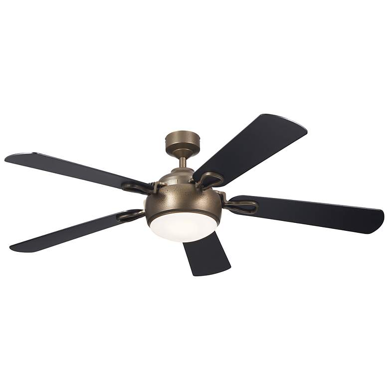 Image 3 60" Kichler Humble Character Bronze LED Ceiling Fan