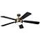 60" Kichler Humble Character Bronze LED Ceiling Fan