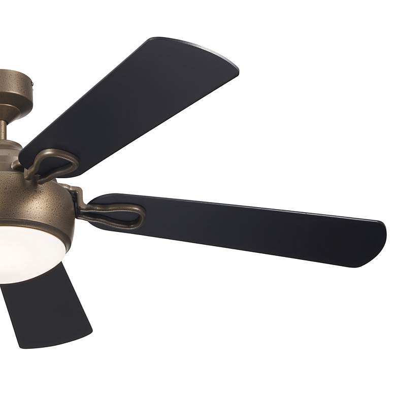 Image 5 60" Kichler Humble Character Bronze LED Ceiling Fan more views