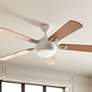 1_60" Kichler Humble White Finish 5-Blade Ceiling Fan