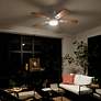6_60" Kichler Humble White Finish 5-Blade Ceiling Fan more views