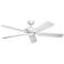 60" Kichler Kevlar Climates White Wet Rated Pull Chain Ceiling Fan