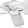 60" Kichler Kevlar Climates White Wet Rated Pull Chain Ceiling Fan