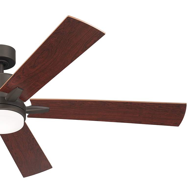 Image 6 60 inch Kichler Lucian Elite XL Olde Bronze LED Fan with Wall Control more views