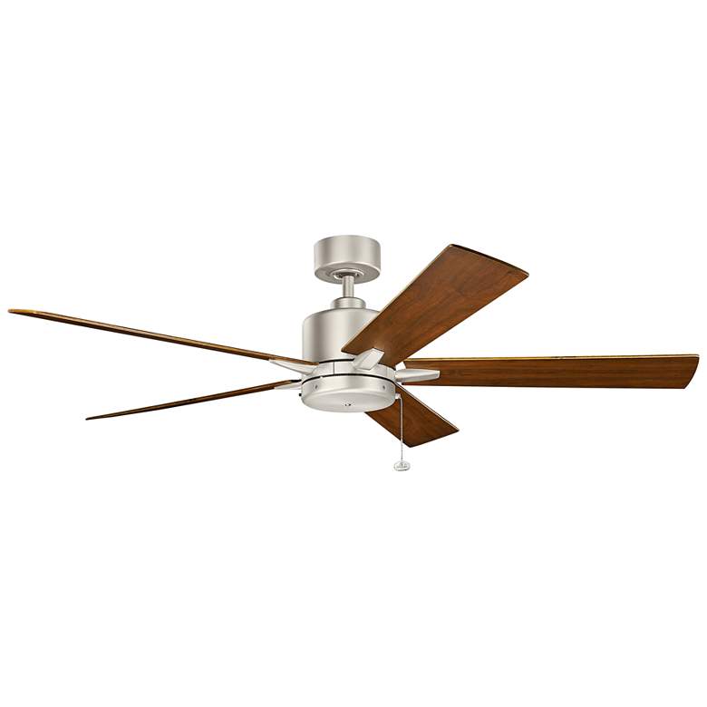 Image 3 60" Kichler Lucian II Brushed Nickel Pull-Chain Indoor Ceiling Fan