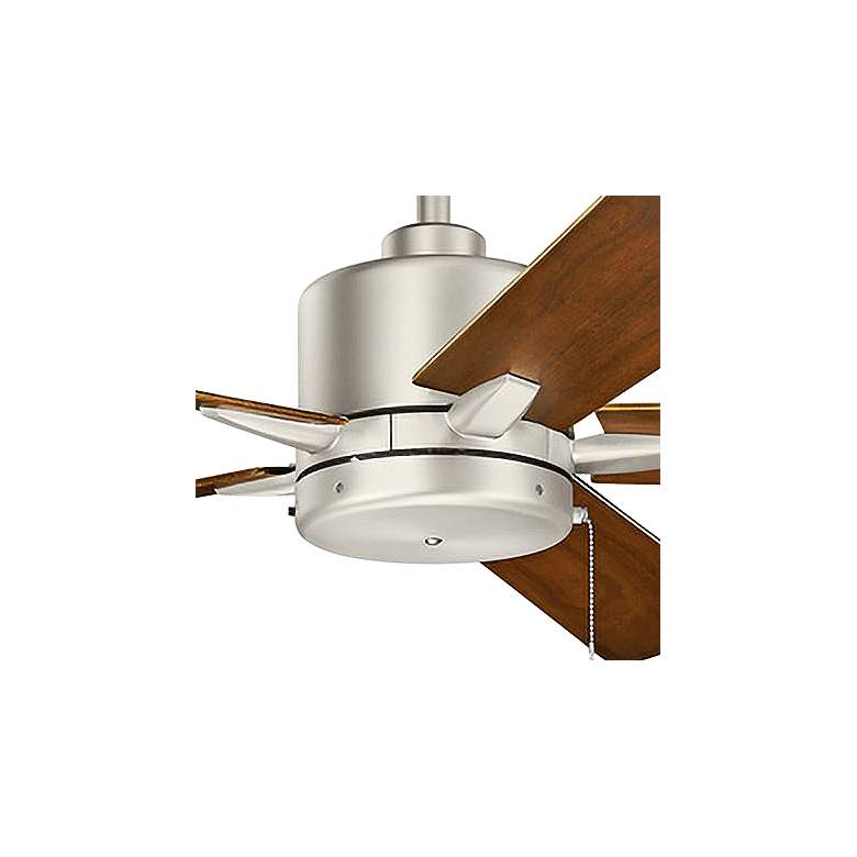 Image 4 60 inch Kichler Lucian II Brushed Nickel Pull-Chain Indoor Ceiling Fan more views