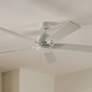 60" Kichler Lucian II Matte White Pull-Chain Indoor Ceiling Fan in scene