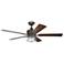 60" Kichler Lyndon Patio Olde Bronze Outdoor Ceiling Fan