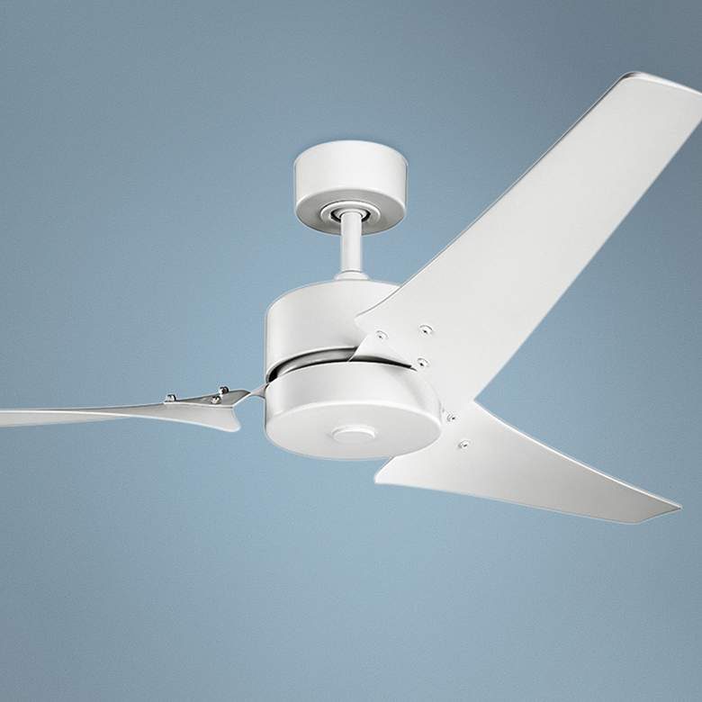 Image 1 60 inch Kichler Motu&#8482; Matte White Ceiling Fan